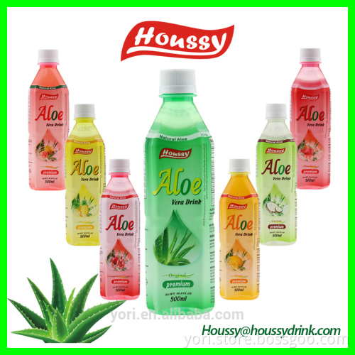 Best supplier houssy low sugar aloe vera drink with fresh pulps